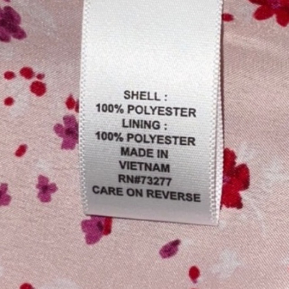 ELLE • Chic Pink Ruffle 3/4 Sleeve Jacket - Picture 7 of 12